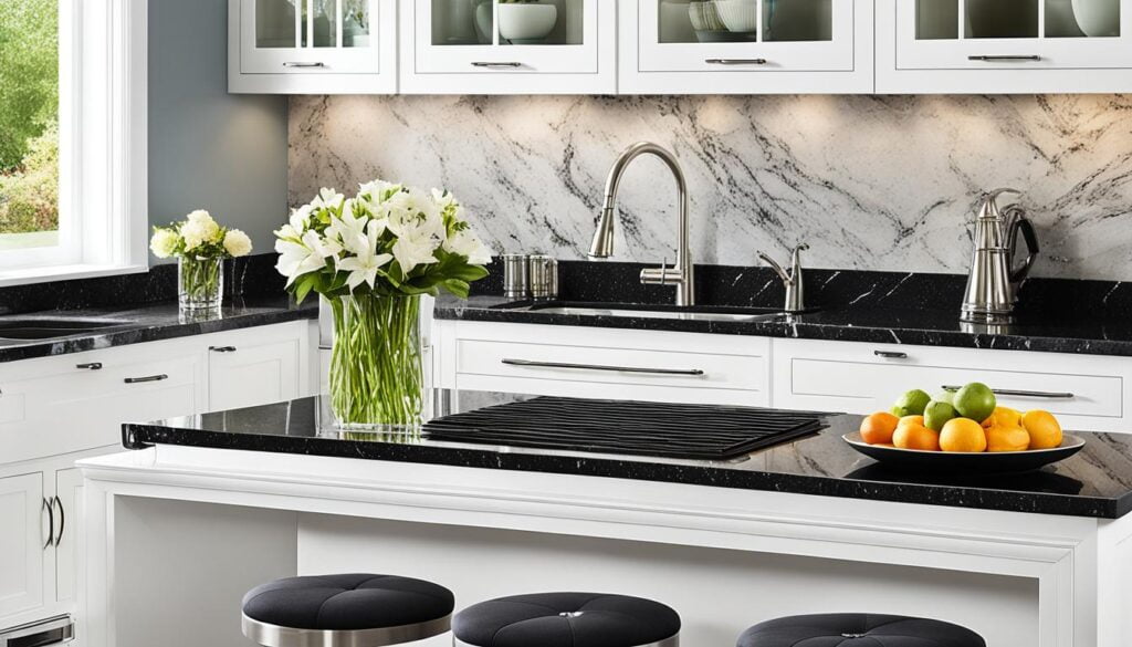 Black Pearl Granite in Home Design