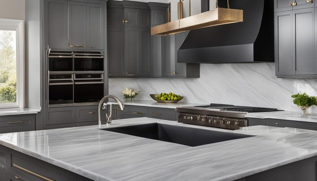 grey william marble countertops