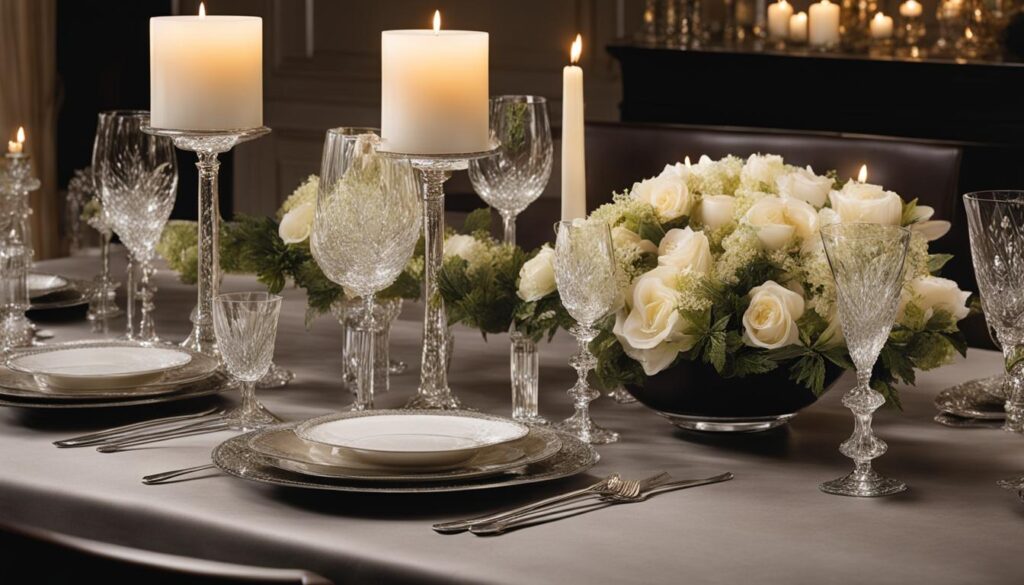 onyx dining table for special occasions