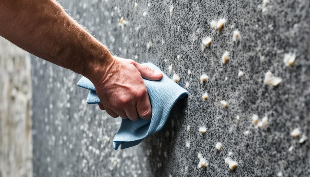 Surface Cleaning Granite Walls
