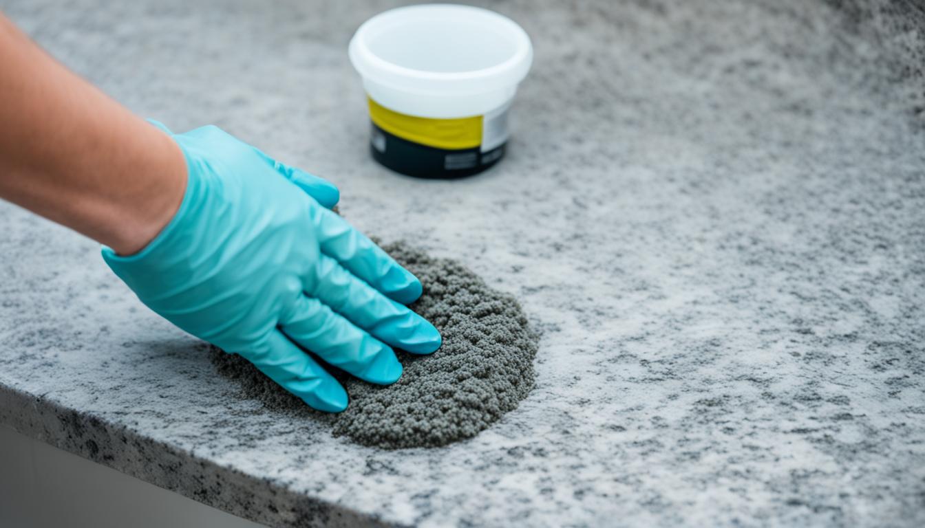 how to clean granite stone steps