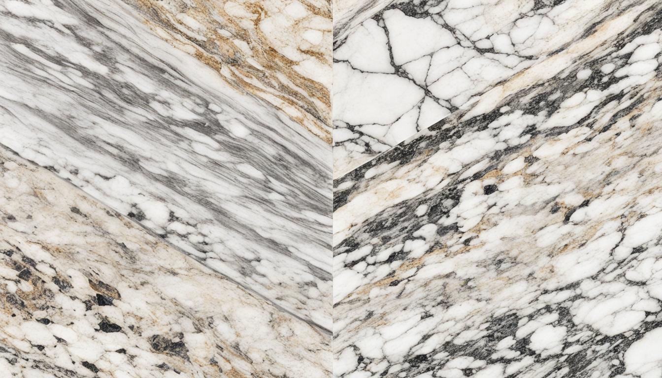 italian marble and granite difference