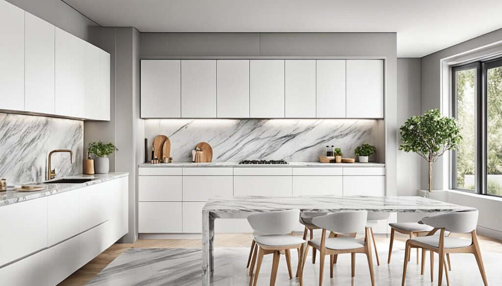 italian marble kitchen