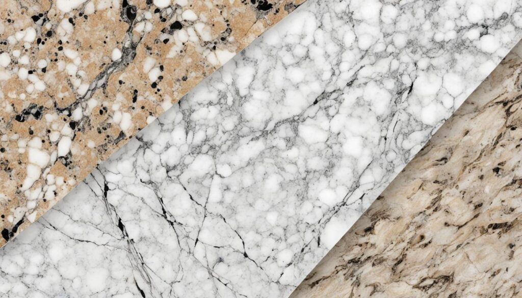 marble vs granite appearance