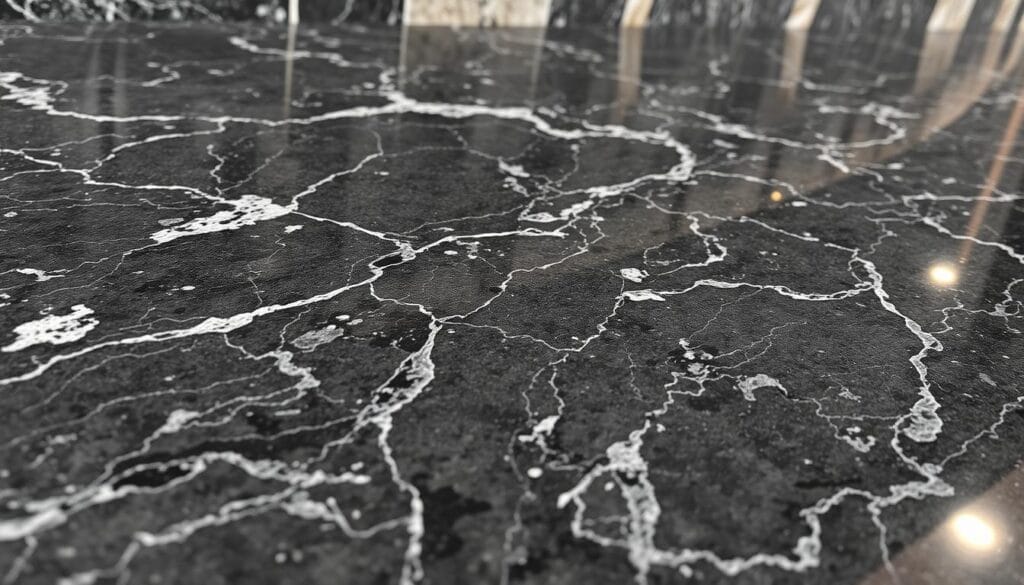 black granite