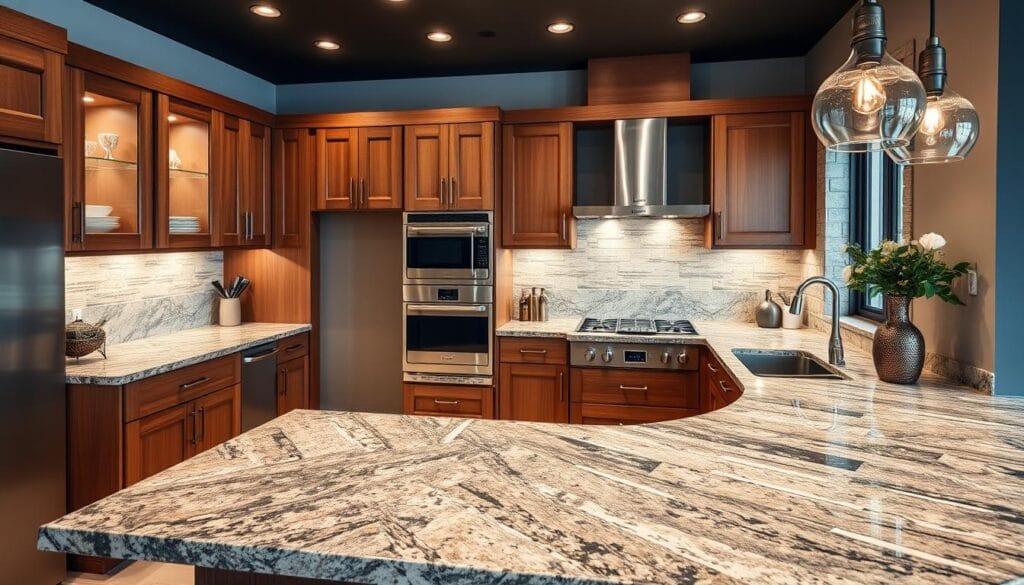 kitchen granite design