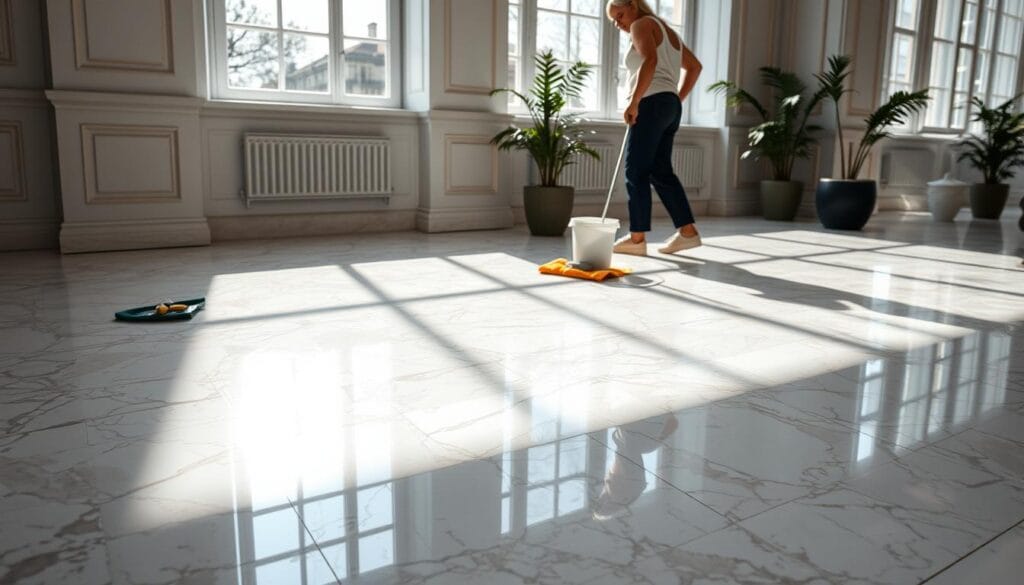 marble floor maintenance