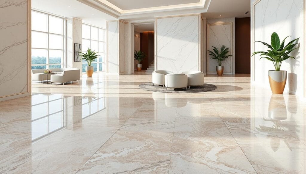 marble flooring