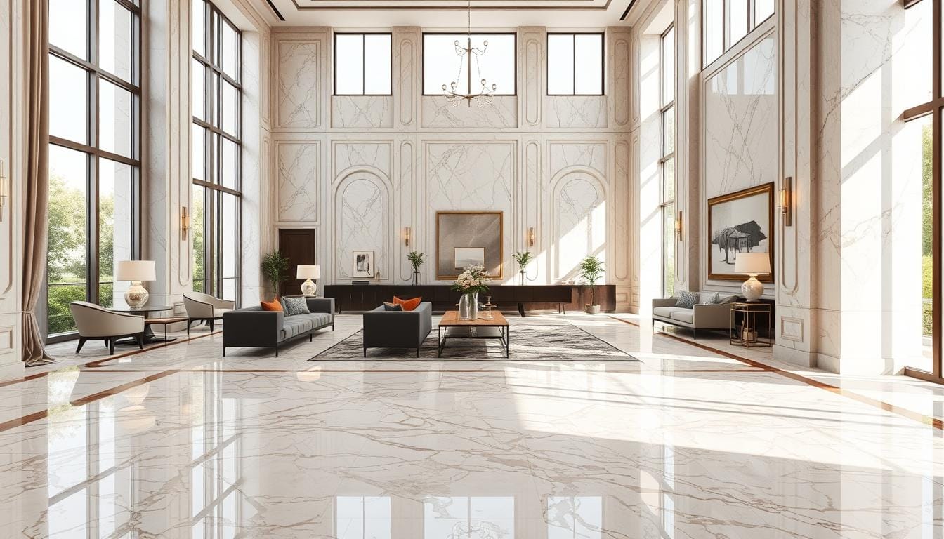 marble flooring