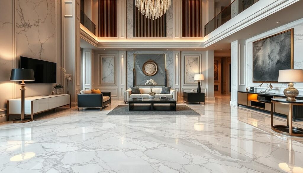 marble flooring