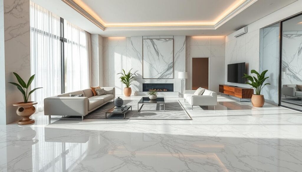 marble flooring