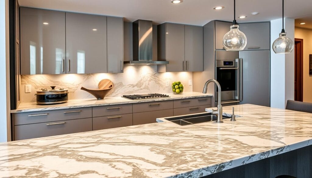 quartz kitchen countertops