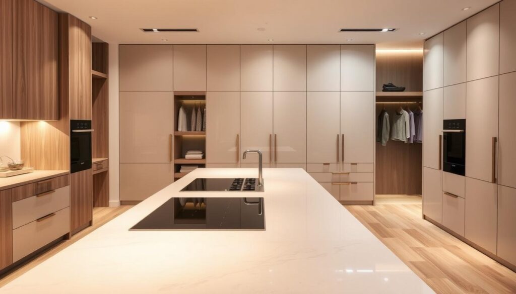 customizable kitchen and wardrobe design