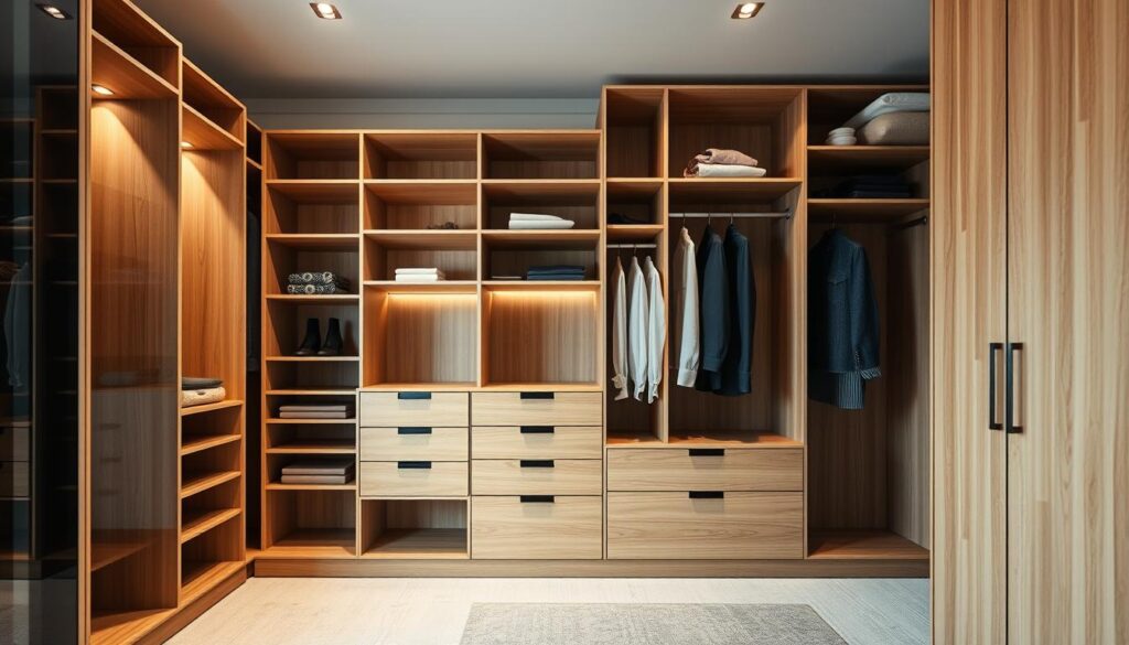 customizable wardrobe design