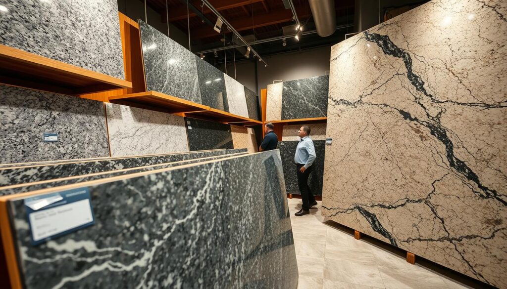 granite slab selection